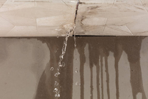 Professional Sewage Cleanup technician working in Darlington, WI